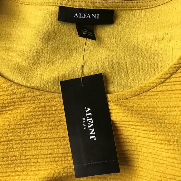 Alfani Women's Plus Size Sleeveless Tank Top NEW - Picture 5 of 6